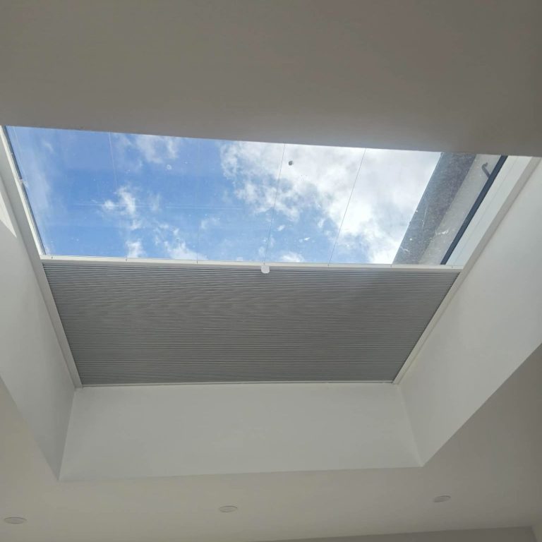 Made to measure thermal cellular skylight blind to tackle light, heat and solar gain by TrueShade Interiors