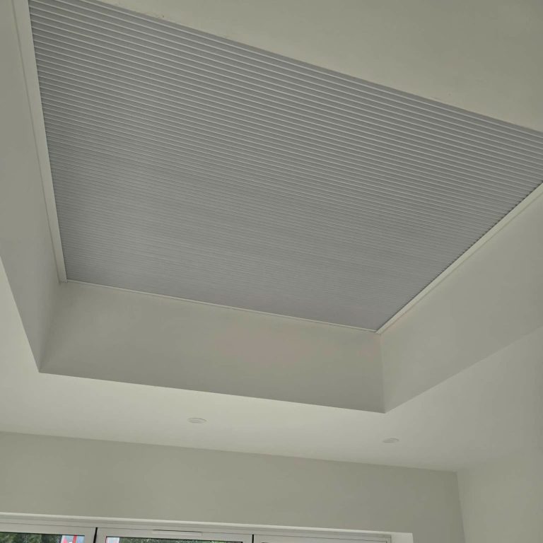 Made to measure thermal cellular skylight blind to tackle light, heat and solar gain by TrueShade Interiors